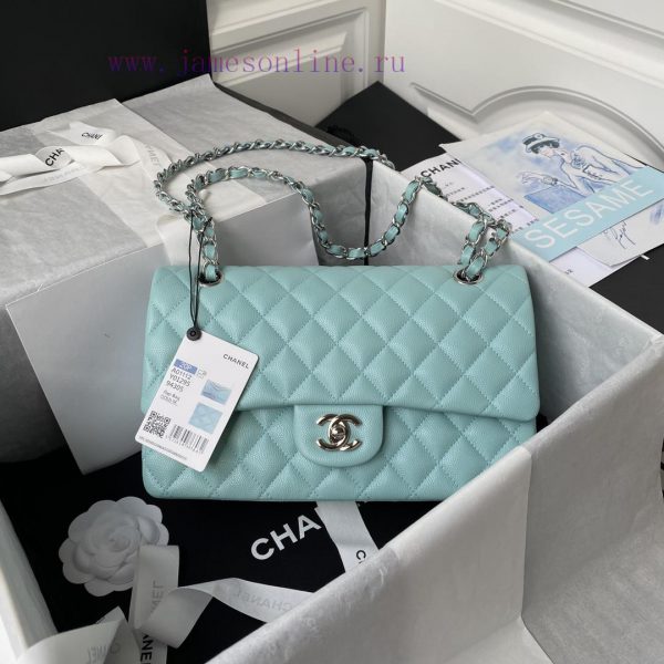 Chanel Bag   ↘️ The high-end French custom-made Chanel Classic Flap Bag A01112 caviar embodi be37sw0f