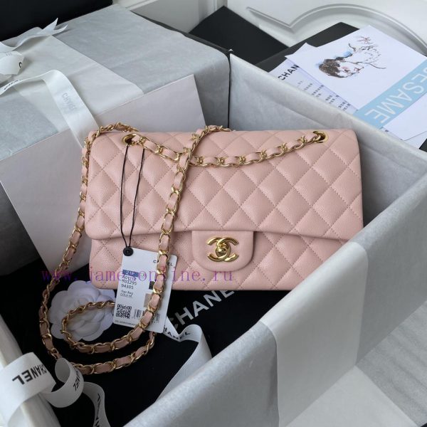 Chanel Bag   ↘️ The high-end French custom-made Chanel Classic Flap Bag A01112 caviar embodi 7od44f4d