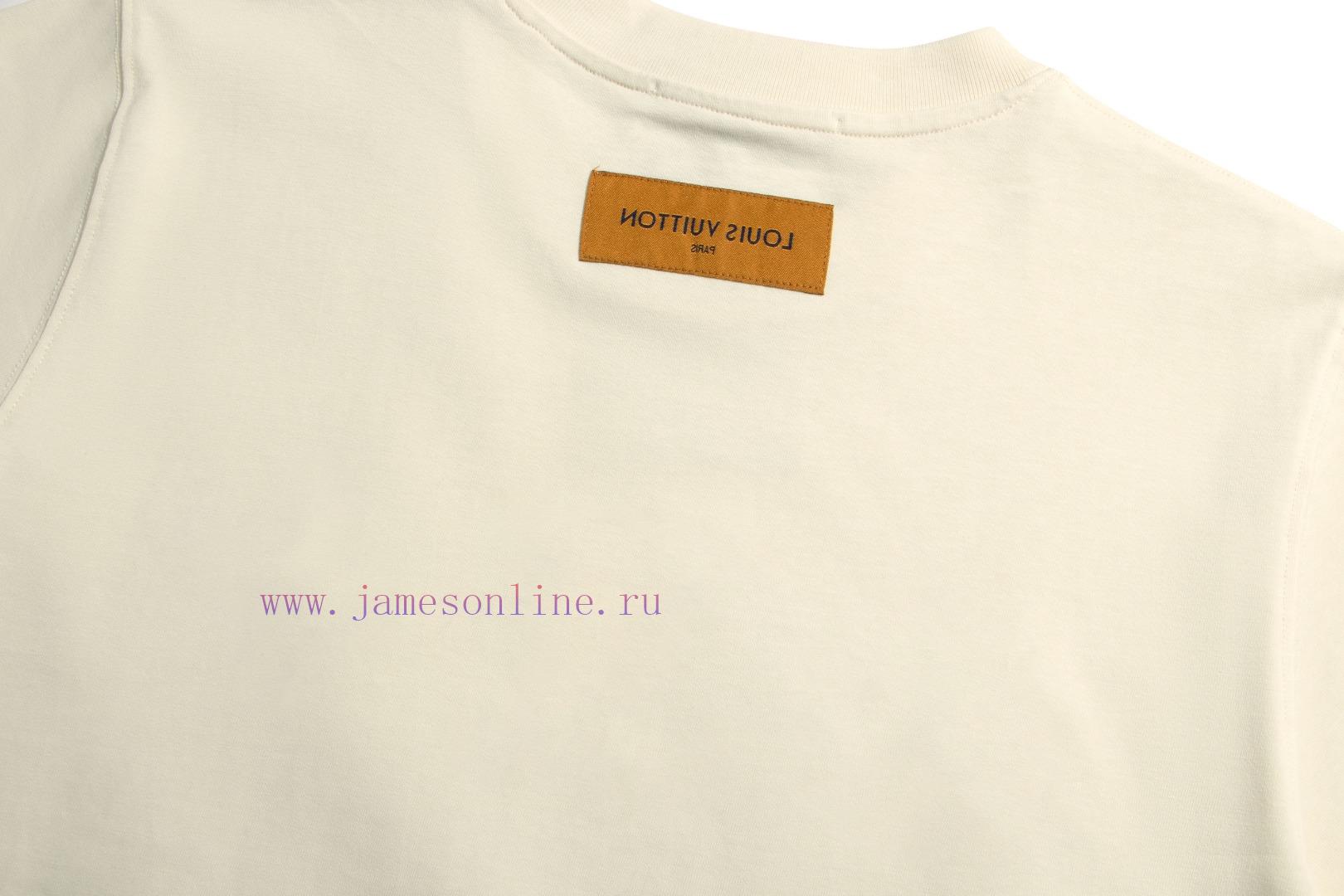 Original packaging with pictures of LV~Louis Vuitton 2024 new high-quality round neck short aubbsas2 - Image 7