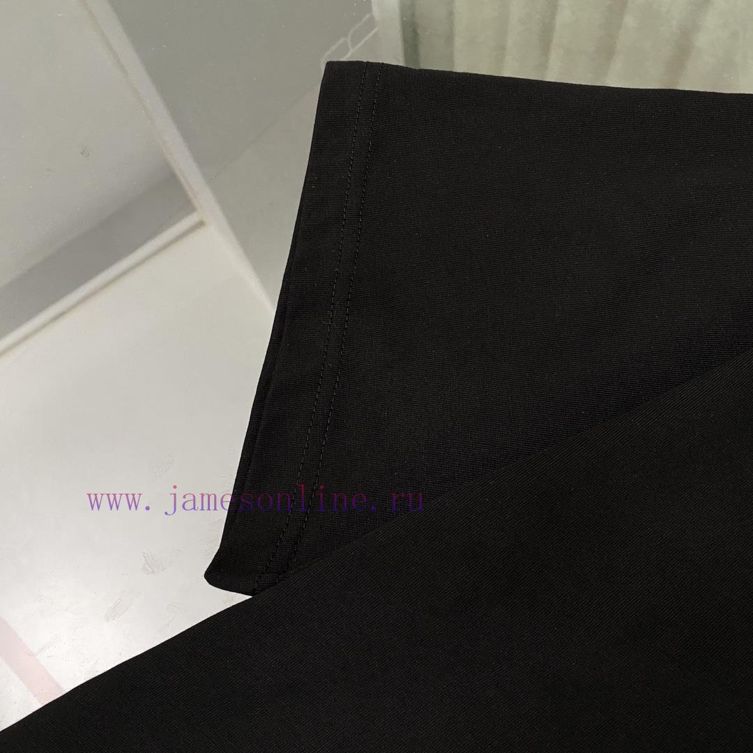 Dior's new classic chest logo embroidered short sleeved T-shirtStyle number 6328D5Fabric mad lke6o3ft - Image 5