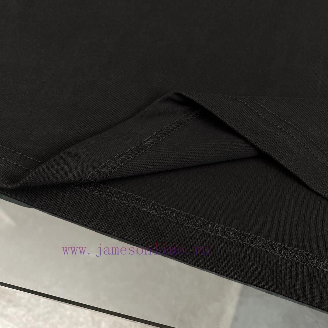 Dior's new classic chest logo embroidered short sleeved T-shirtStyle number 6328D5Fabric mad lke6o3ft - Image 8
