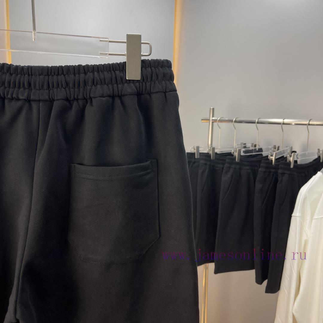 High quality Dior 2024 SS spring/summer pure cotton fabric shorts 420g, cartoon letter logo s1kemrqj - Image 7