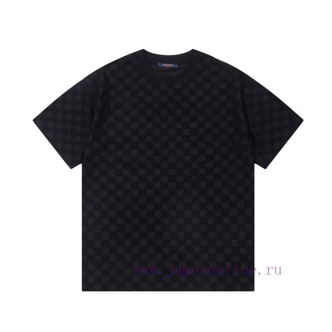️ Louis Vuitton/Louis Vuitton Jacquard Towel T-shirt SetKnitted jacquard short sleeved cus s23k8n2u - Image 2