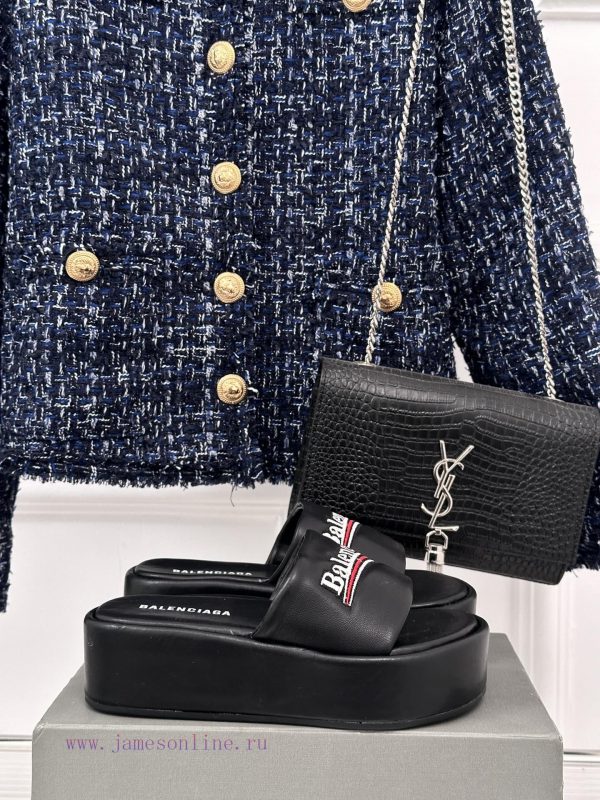 Balenciaga | Balenciaga 24SSpring and summer new thick soled slippersThe correct original vei1zzzotk