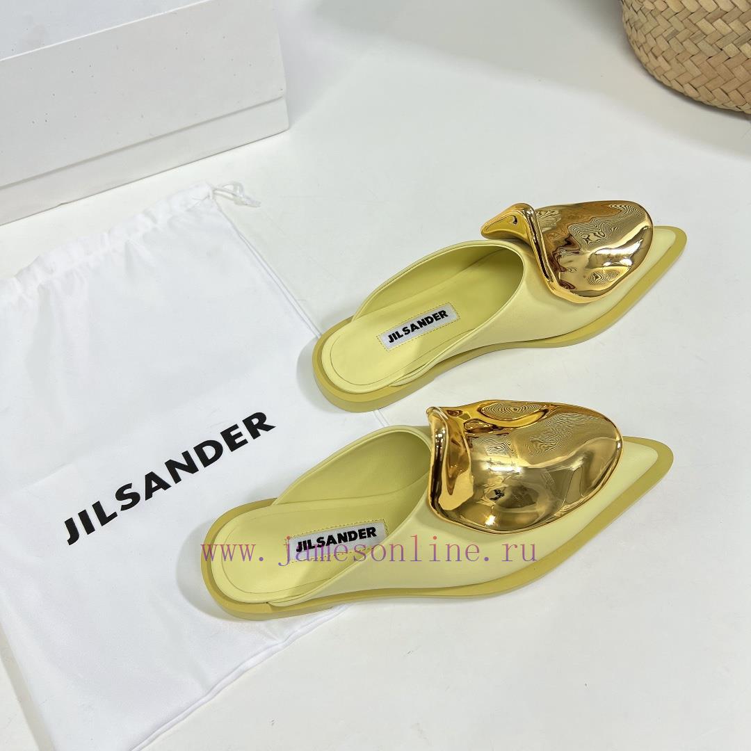 Jil Sander's new spring and summer cat heel pointed single shoes have a strong sense of luxu5o8yx7jo - Image 7