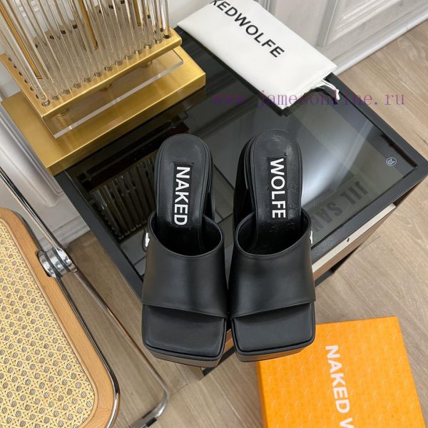 NAKED WOLFE  | 2024ˢˢ2024 Autumn/Winter New Product: Fine Strap Roman Waterproof Platform T2lekj1l8