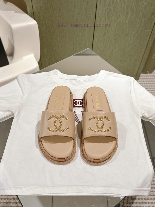 ??*???  | ²⁰²4 ??  ??Summer Classic Logo Embroidered Slippers Original Development, Doublevn712fag