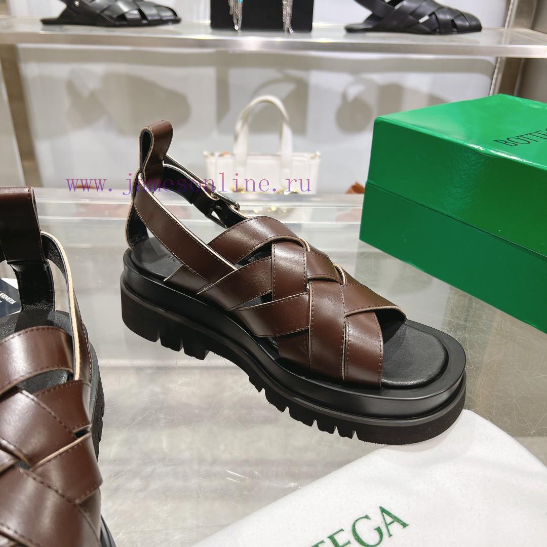 The original development of BottegaVeneta Bottega lovers' knitting thick soled sandals, the jzm7fas1 - Image 4