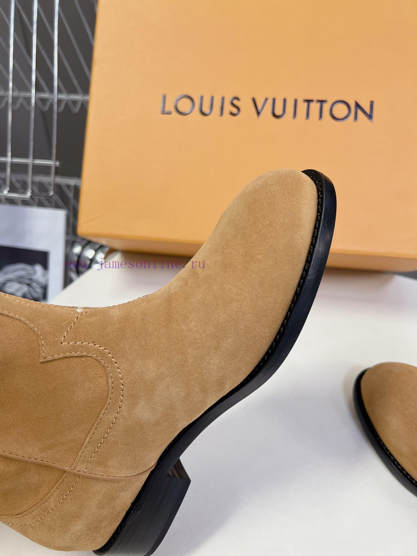 Louis Vuitton LV Donkey Home Autumn/Winter Fashion Show New Western Cowboy Boots This boot i06dqszag - Image 8