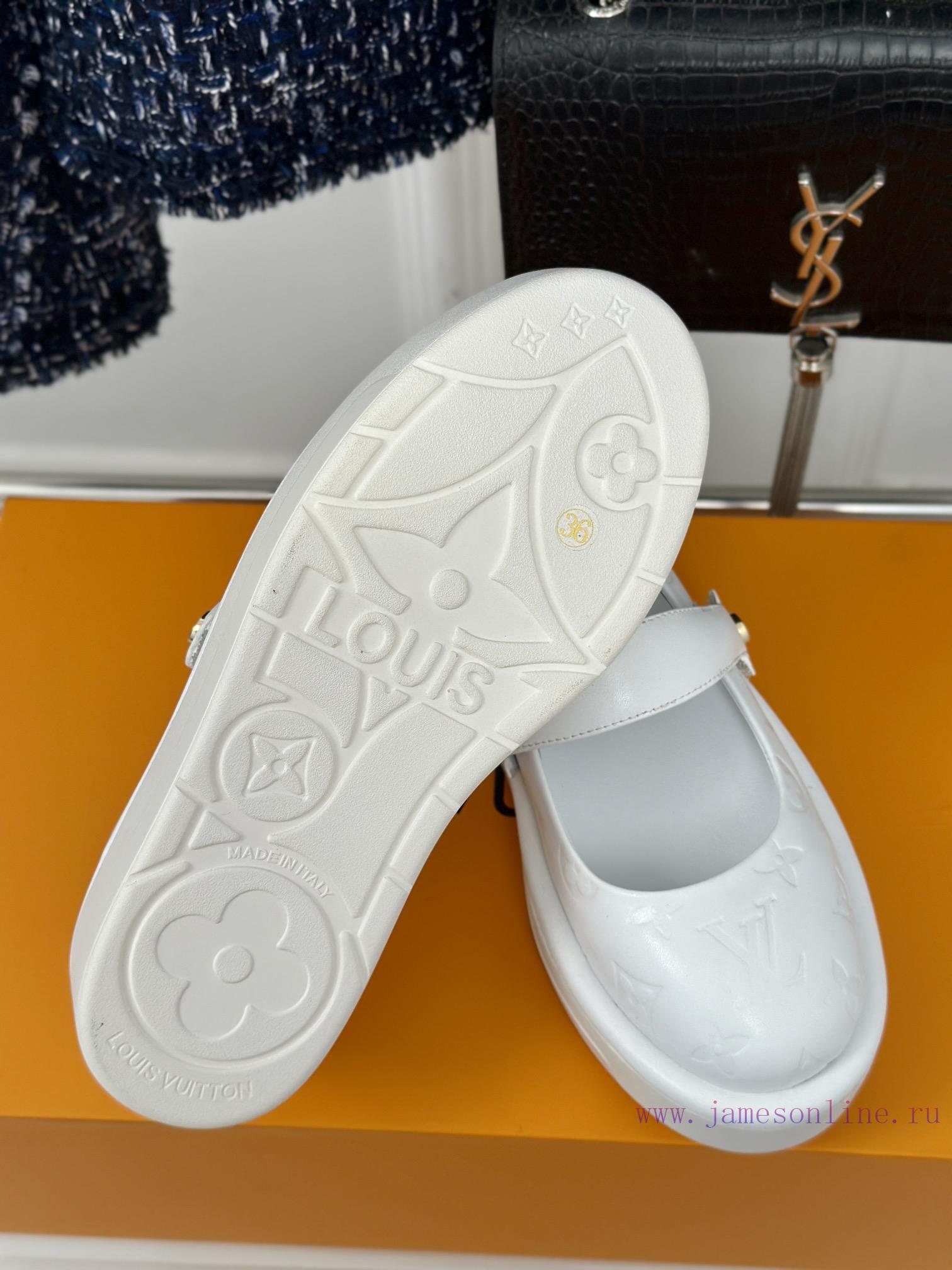 L * V Lvjia 24ss New Product Thick Bottom Old FlowerMary Jane Shoe CollectionIt's so beautifl1b9ab0x - Image 10