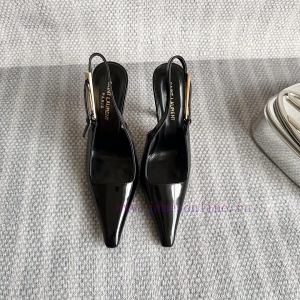 'SAINT LAUREN *' brand new high heels for fashion shows, with a new shoe design and Saint Latrvqkkem