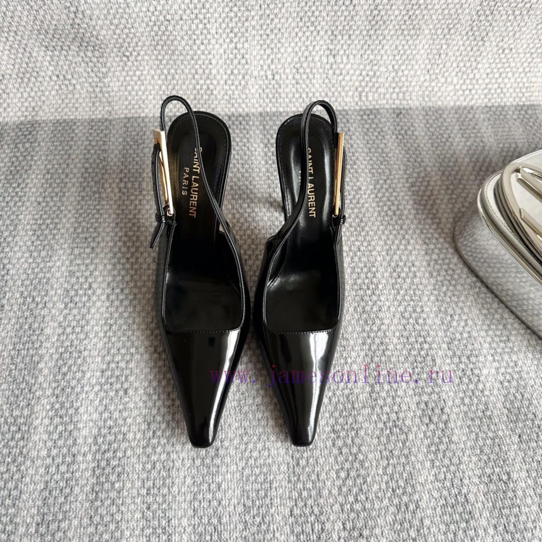 'SAINT LAUREN *' brand new high heels for fashion shows, with a new shoe design and Saint Latrvqkkem