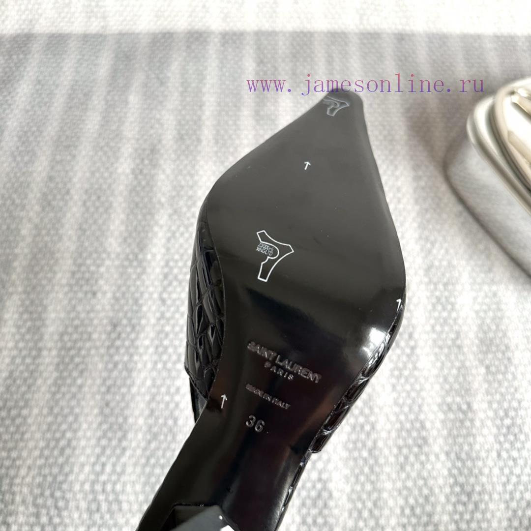 'SAINT LAUREN *' brand new high heels for fashion shows, with a new shoe design and Saint Latrvqkkem - Image 10