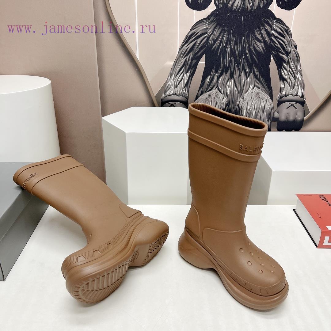Top tierBALENCIAGA Paris Home 2023 vs Autumn/Winter New Rain Boots CollectionSponge cake thilou7rju6 - Image 5