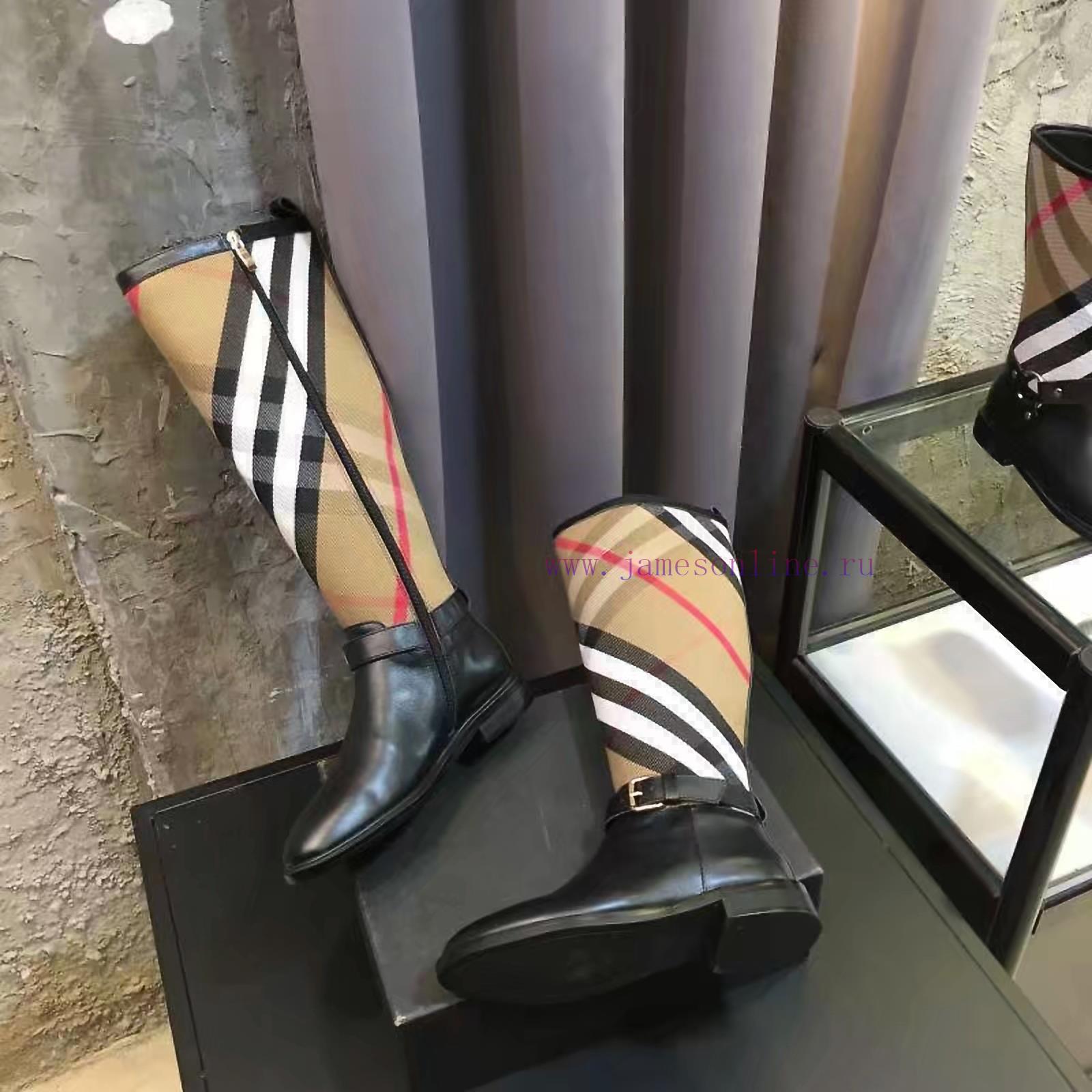 , using Burberry's classic checkered fabric with imported top layer cowhide fabric, tyl353d9p - Image 2