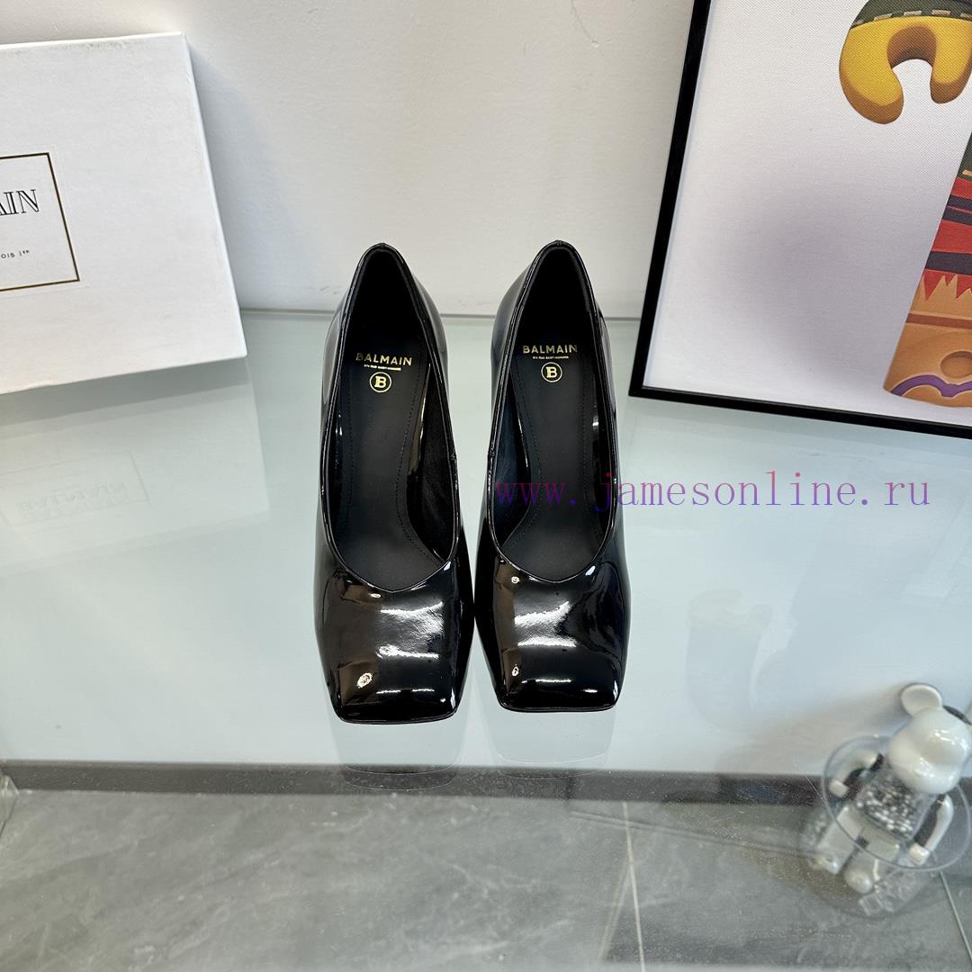 ???????Balmain ?????? Square headed wine glasses, custom-made shoesThis colored leather wine4xj46x6a