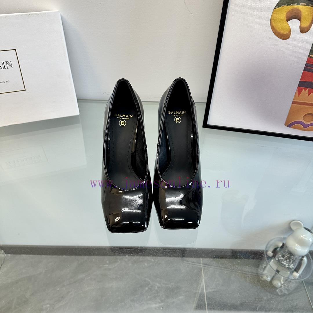 ???????Balmain ?????? Square headed wine glasses, custom-made shoesThis colored leather wine4xj46x6a - Image 2