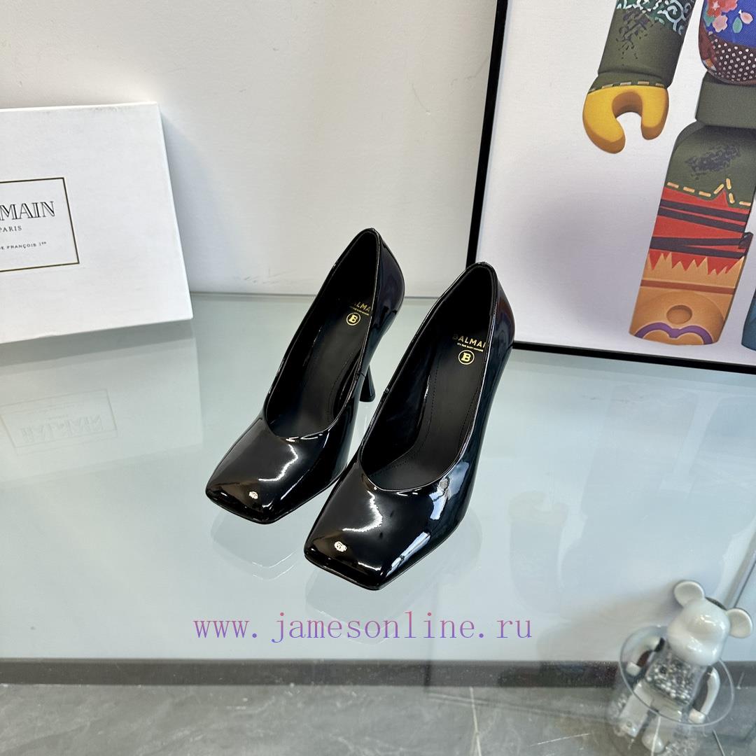 ???????Balmain ?????? Square headed wine glasses, custom-made shoesThis colored leather wine4xj46x6a - Image 3