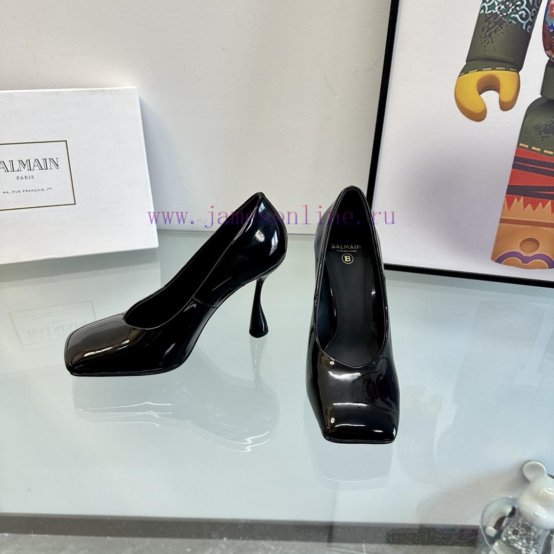 ???????Balmain ?????? Square headed wine glasses, custom-made shoesThis colored leather wine4xj46x6a - Image 4