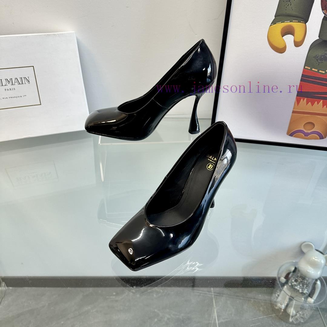 ???????Balmain ?????? Square headed wine glasses, custom-made shoesThis colored leather wine4xj46x6a - Image 10