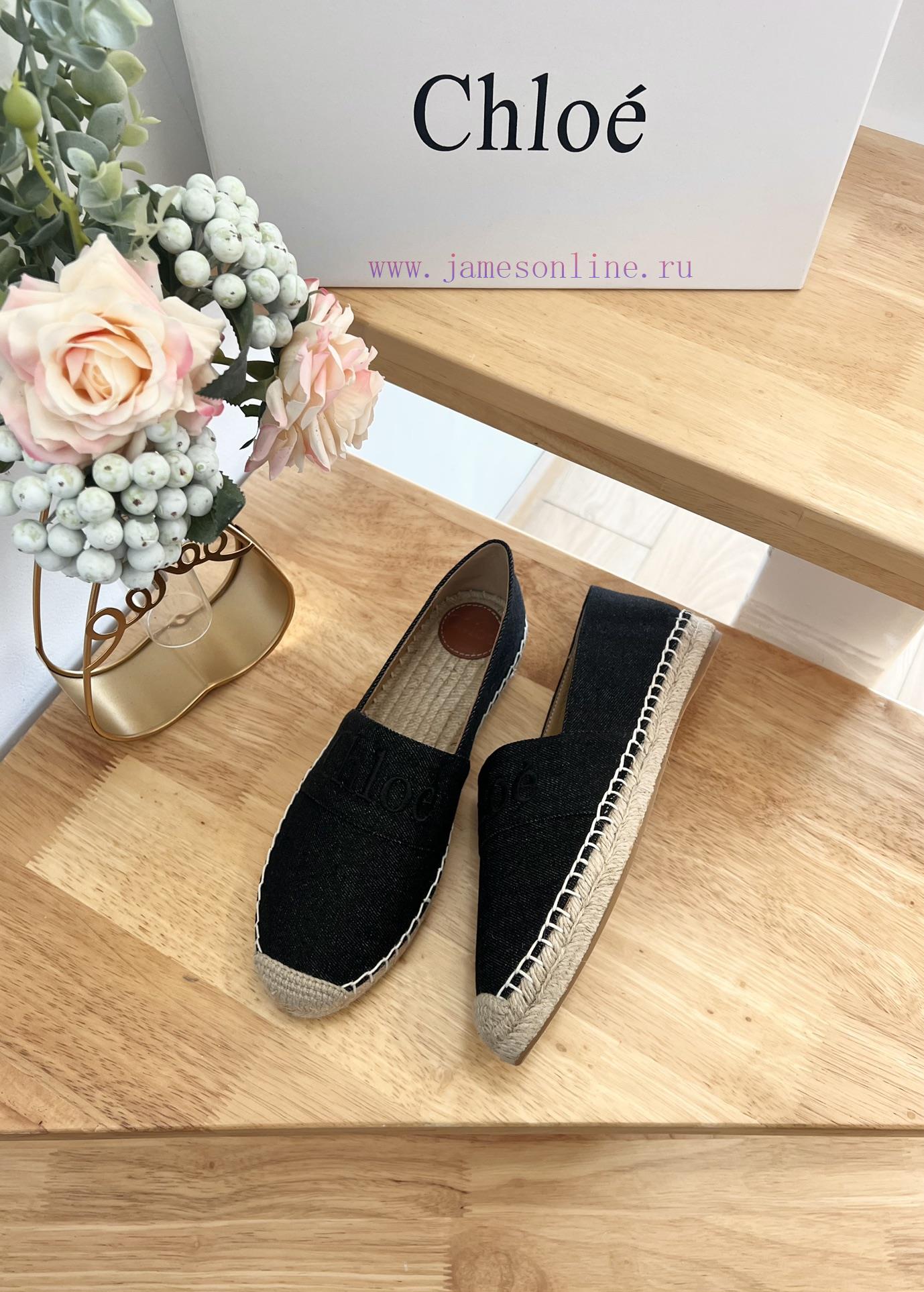 Cloth surfaceChloe/Kouyi Top Purchasing Goods, Most, Fisherman's ShoesNew Chloe canvas lettey3mre9u8 - Image 5