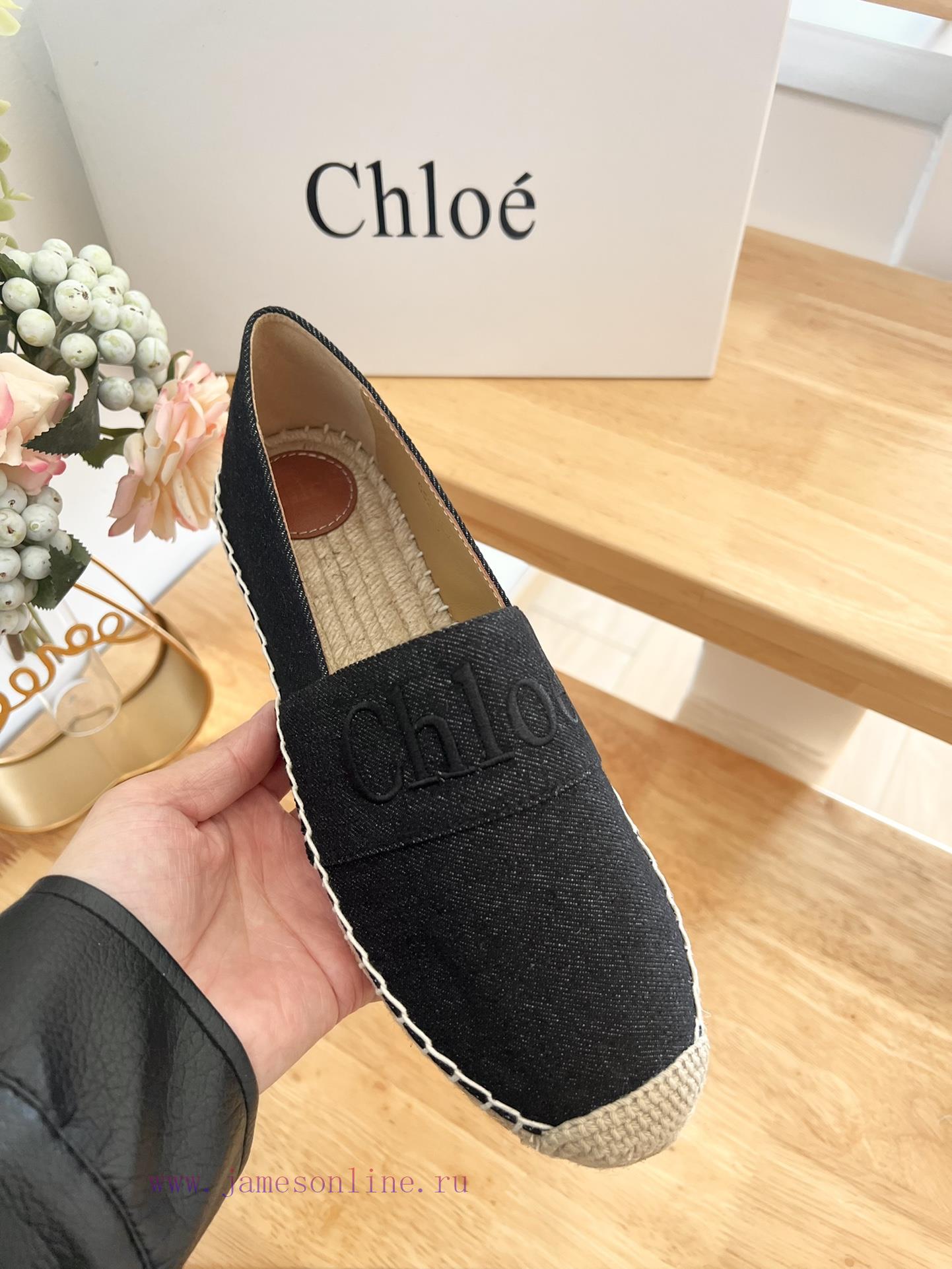 Cloth surfaceChloe/Kouyi Top Purchasing Goods, Most, Fisherman's ShoesNew Chloe canvas lettey3mre9u8 - Image 8