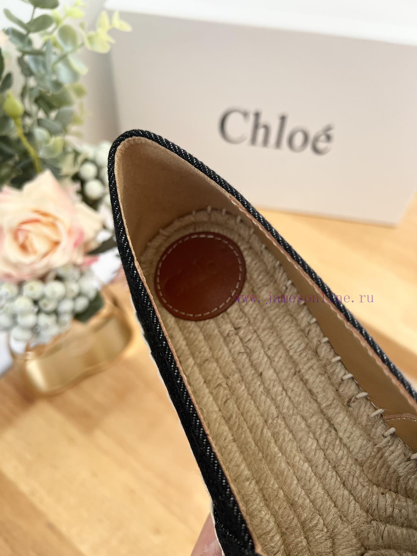 Cloth surfaceChloe/Kouyi Top Purchasing Goods, Most, Fisherman's ShoesNew Chloe canvas lettey3mre9u8 - Image 9