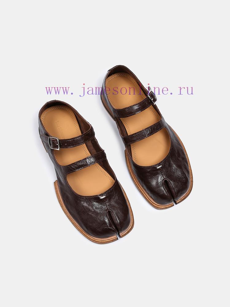 Star Shoemaker 24 Early Spring iFashion Seasonal New Product Retro Washed Split Toe Single S2casfaxk - Image 2