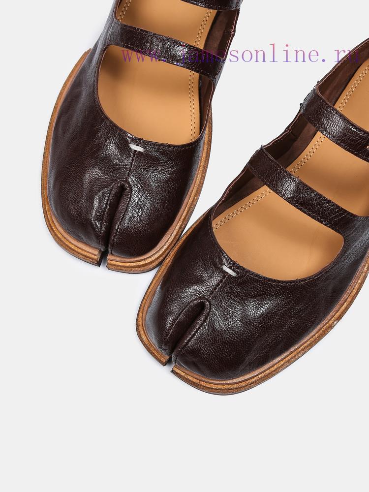 Star Shoemaker 24 Early Spring iFashion Seasonal New Product Retro Washed Split Toe Single S2casfaxk - Image 6