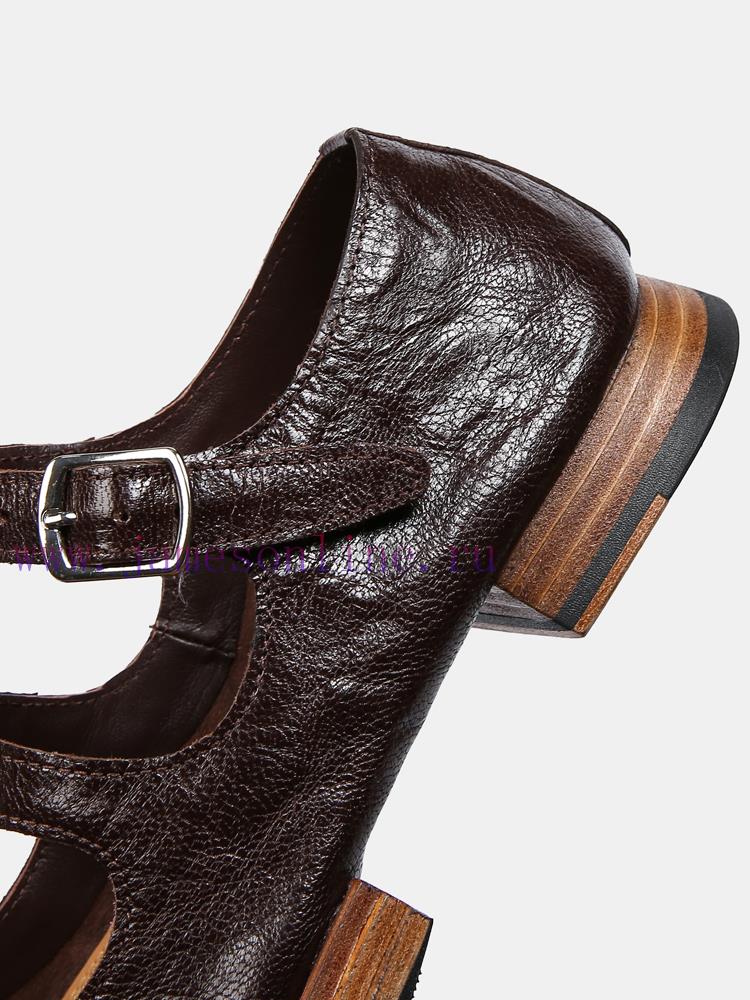 Star Shoemaker 24 Early Spring iFashion Seasonal New Product Retro Washed Split Toe Single S2casfaxk - Image 8