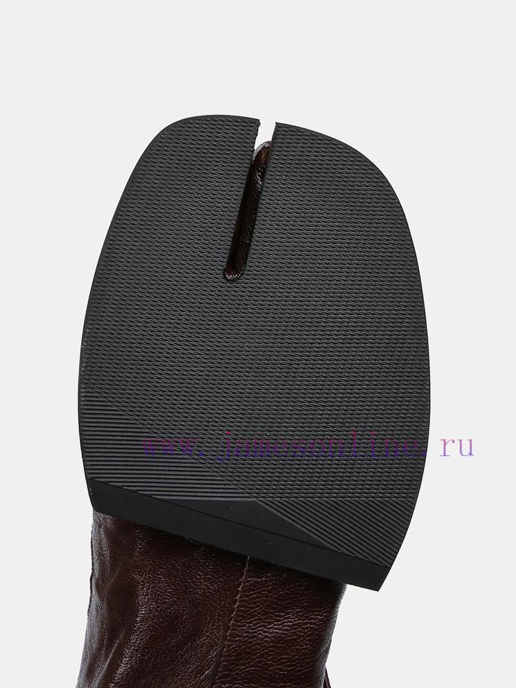 Star Shoemaker 24 Early Spring iFashion Seasonal New Product Retro Washed Split Toe Single S2casfaxk - Image 10