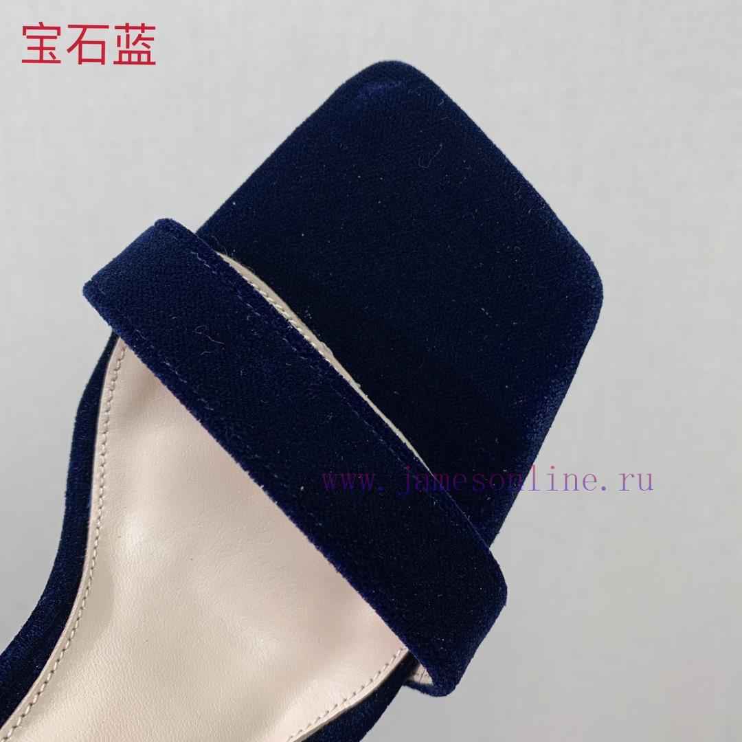 Gianvit Ross diamond buckle thick heel sandals are simple yet have other designs that perfec0bndvgq8 - Image 5