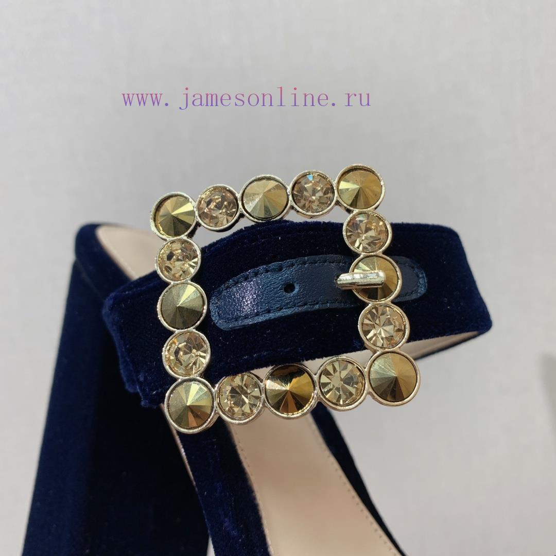 Gianvit Ross diamond buckle thick heel sandals are simple yet have other designs that perfec0bndvgq8 - Image 7