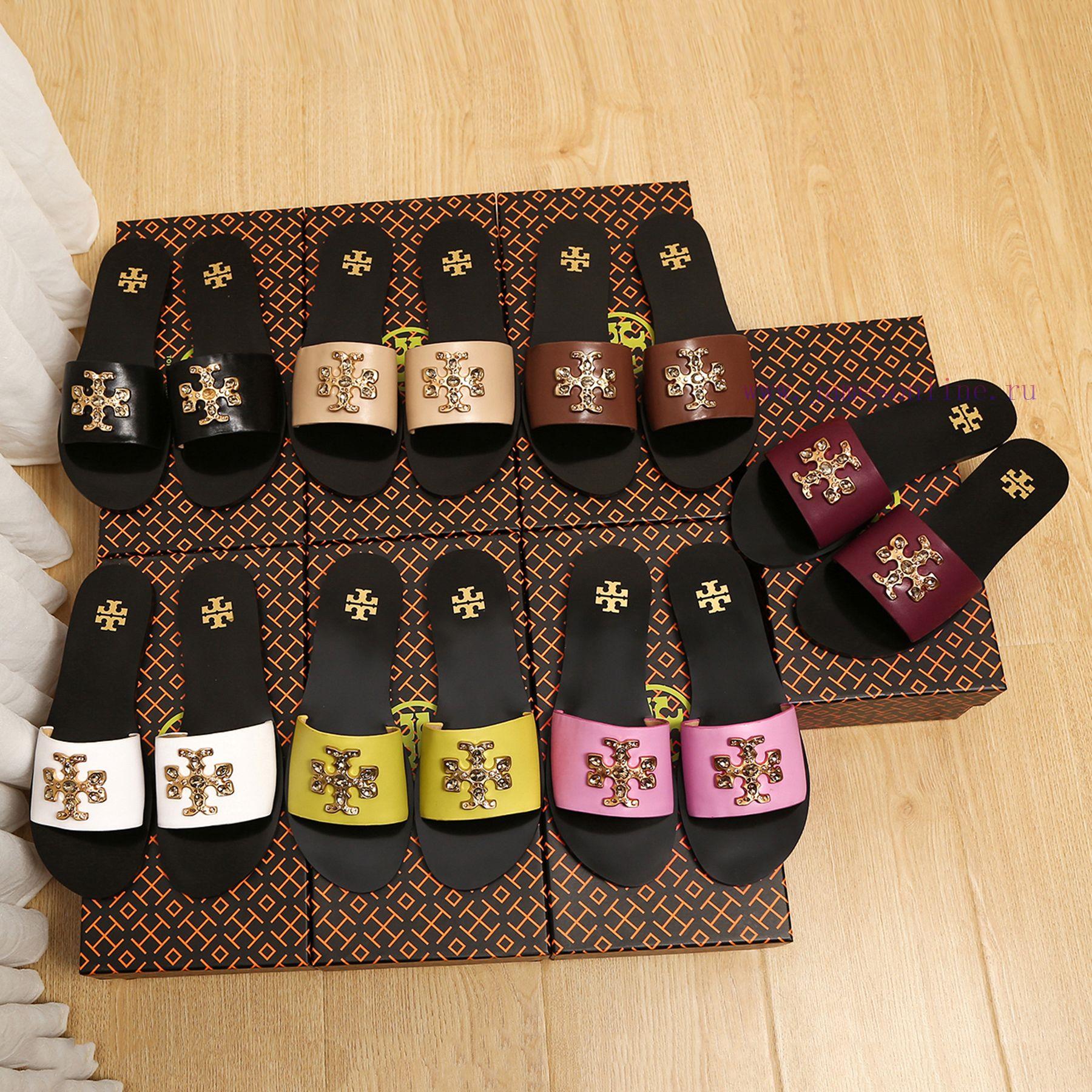 19818-2 Toribechi Flat Dragged Sandals, made of cowhide fabric, available in black, burgundy2b92ghqn - Image 2