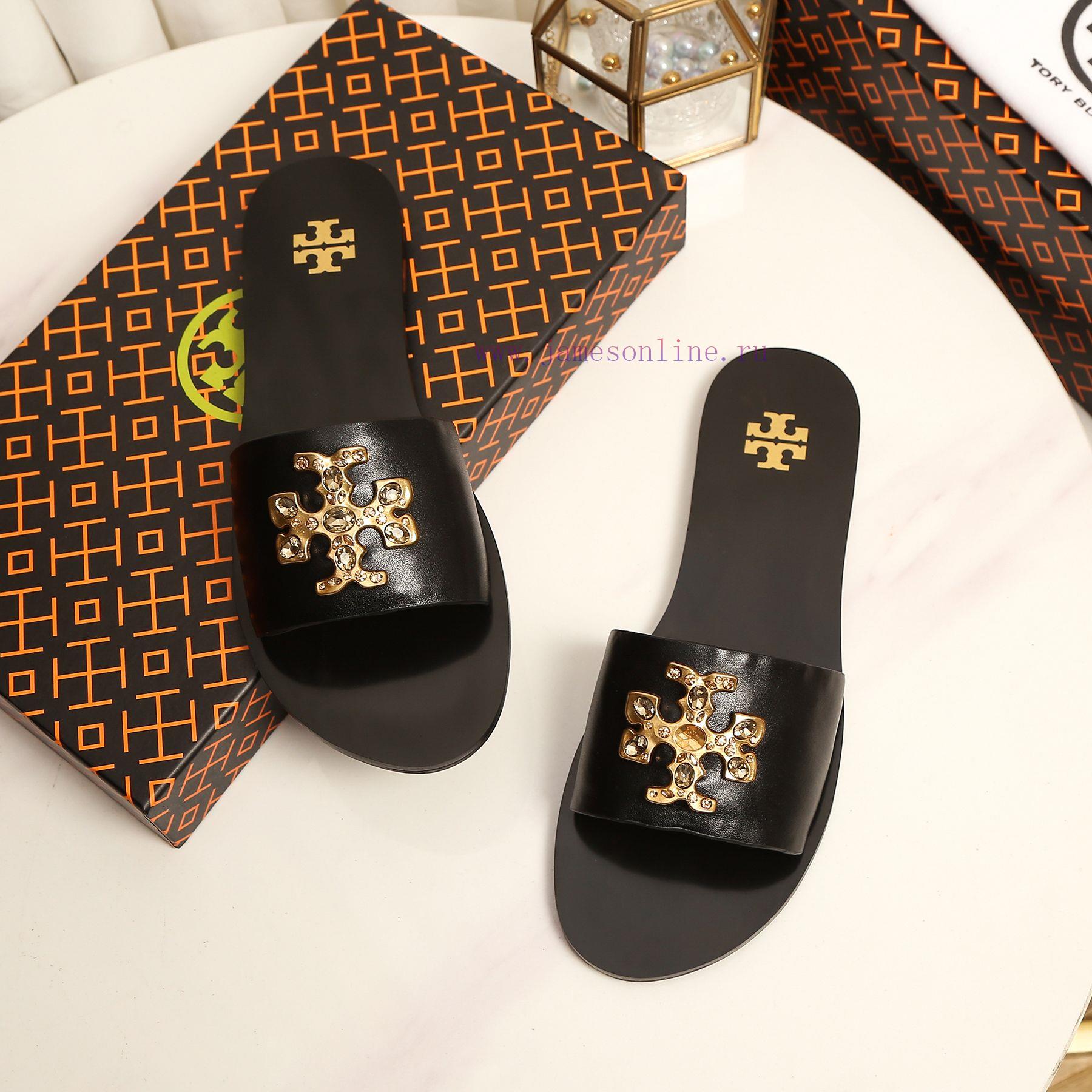 19818-2 Toribechi Flat Dragged Sandals, made of cowhide fabric, available in black, burgundy2b92ghqn - Image 4