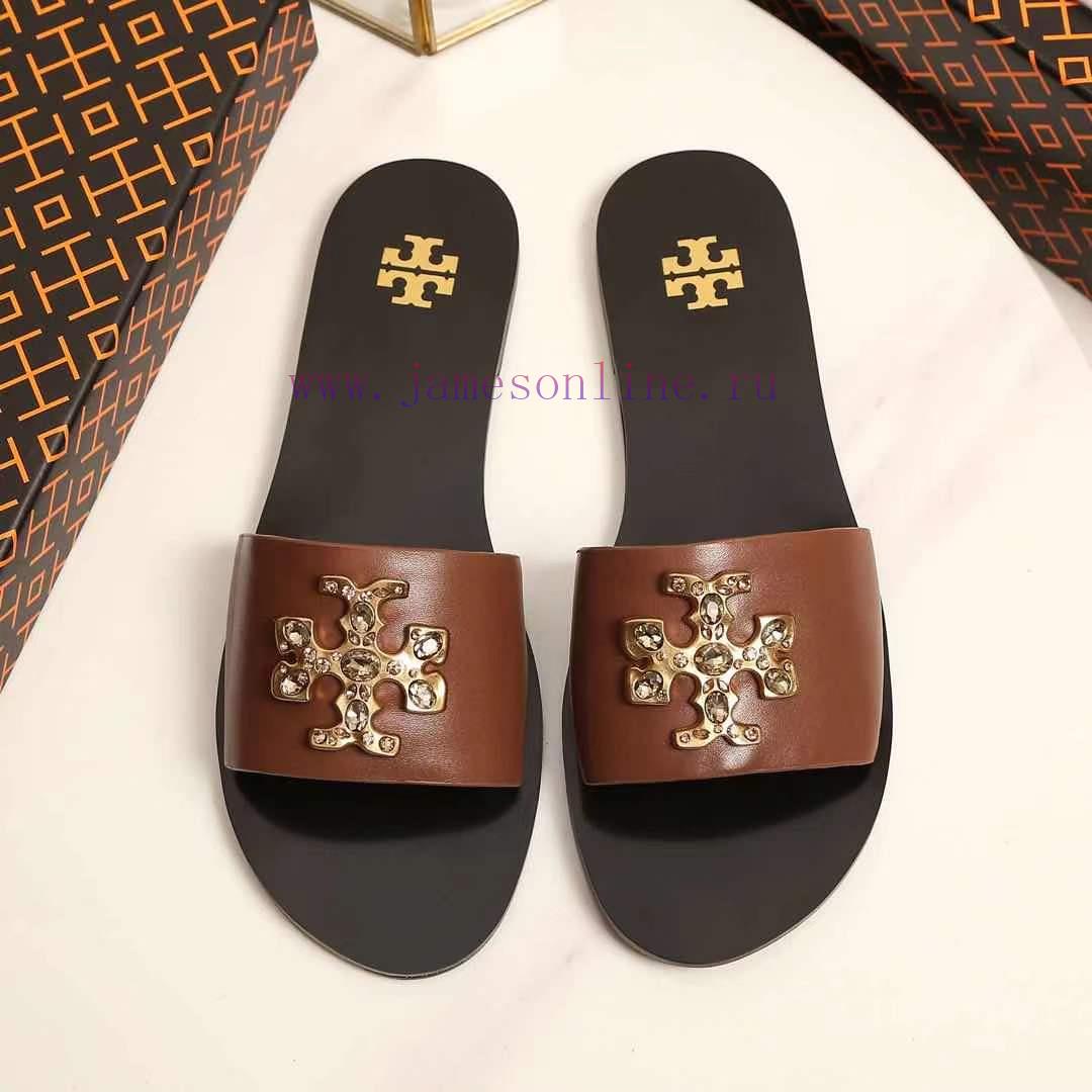 19818-2 Toribechi Flat Dragged Sandals, made of cowhide fabric, available in black, burgundy761l0wha - Image 2