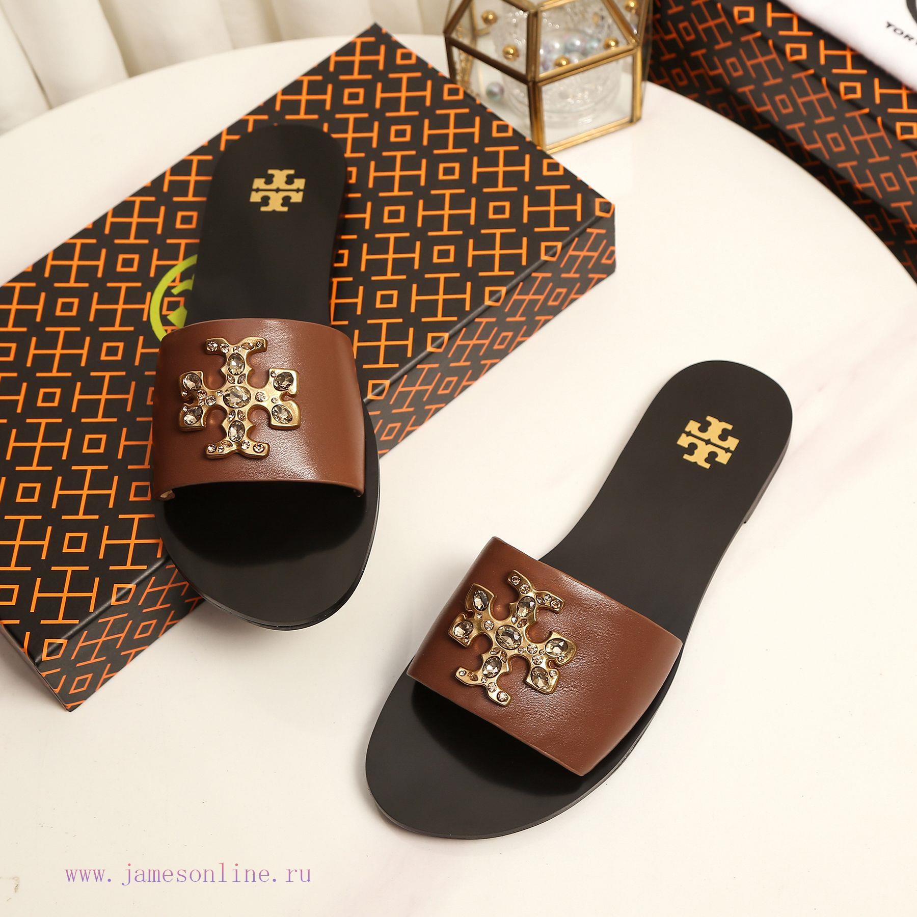 19818-2 Toribechi Flat Dragged Sandals, made of cowhide fabric, available in black, burgundy761l0wha - Image 8