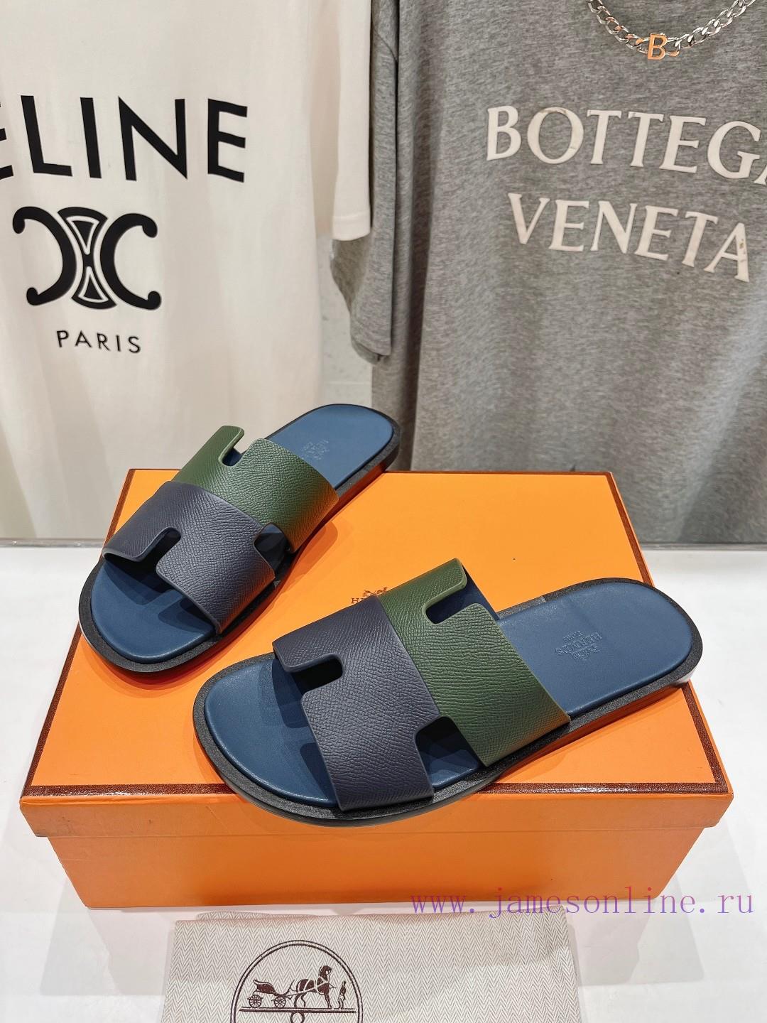 . Couple styleHERME * ️ Aima H Home 2024 SS Latest Upgraded Version Classic Flat Bottom Bea0kfz2w6b - Image 4