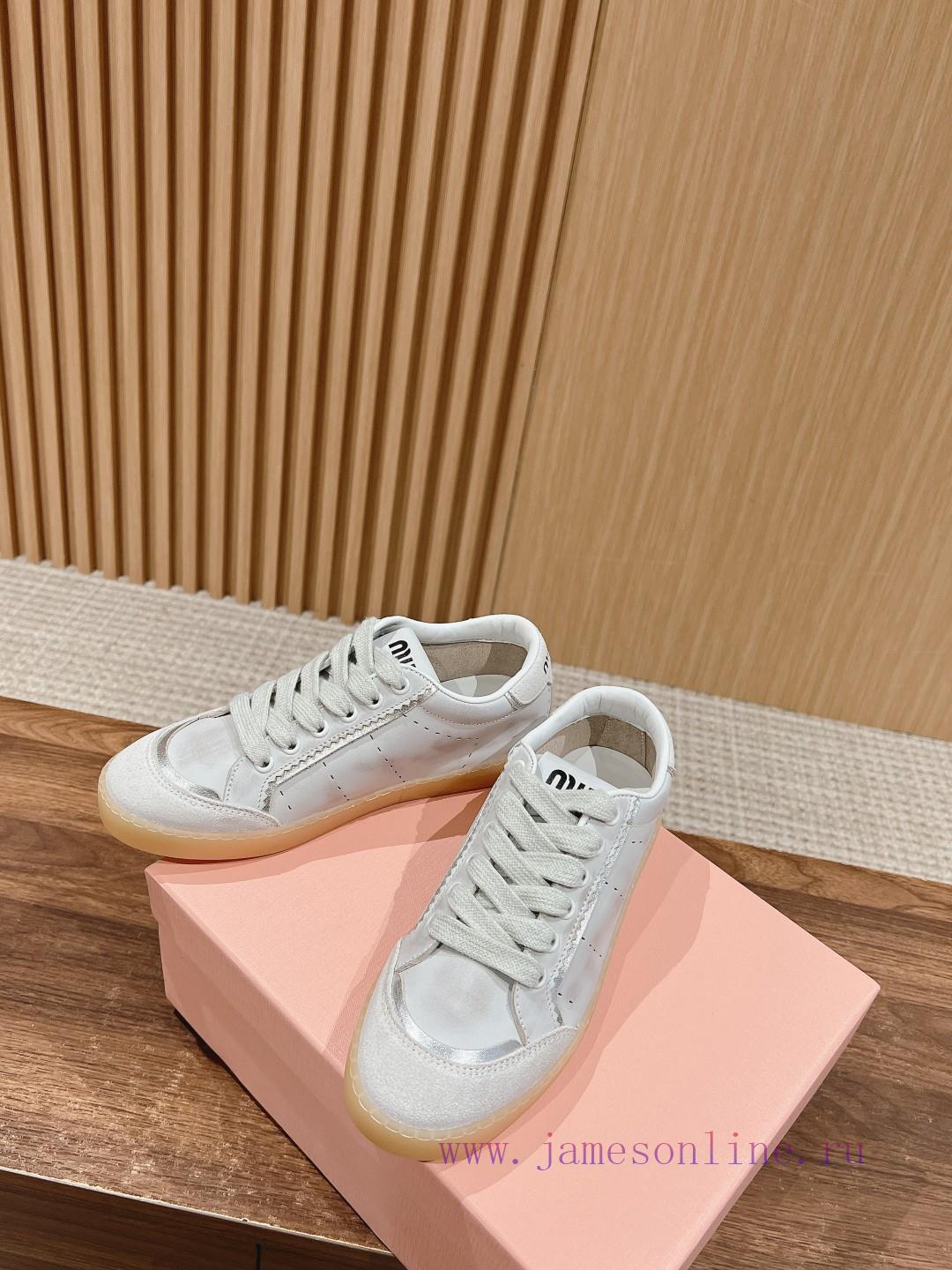 ?????? Miu Miu's new American retro style~A must-have for dirty shoes with a stylish and styi4jc6a28 - Image 5