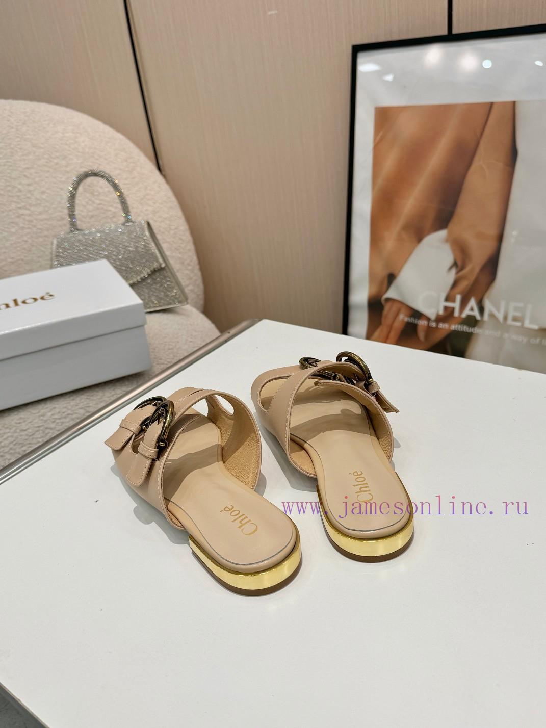 Chloe new style, cowhide fabric, sheepskin lining, sizes 35-43, leather sole plus 307d9h8hp4 - Image 7