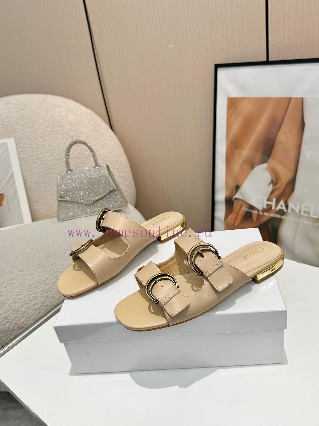 Chloe new style, cowhide fabric, sheepskin lining, sizes 35-43, leather sole plus 307d9h8hp4 - Image 9