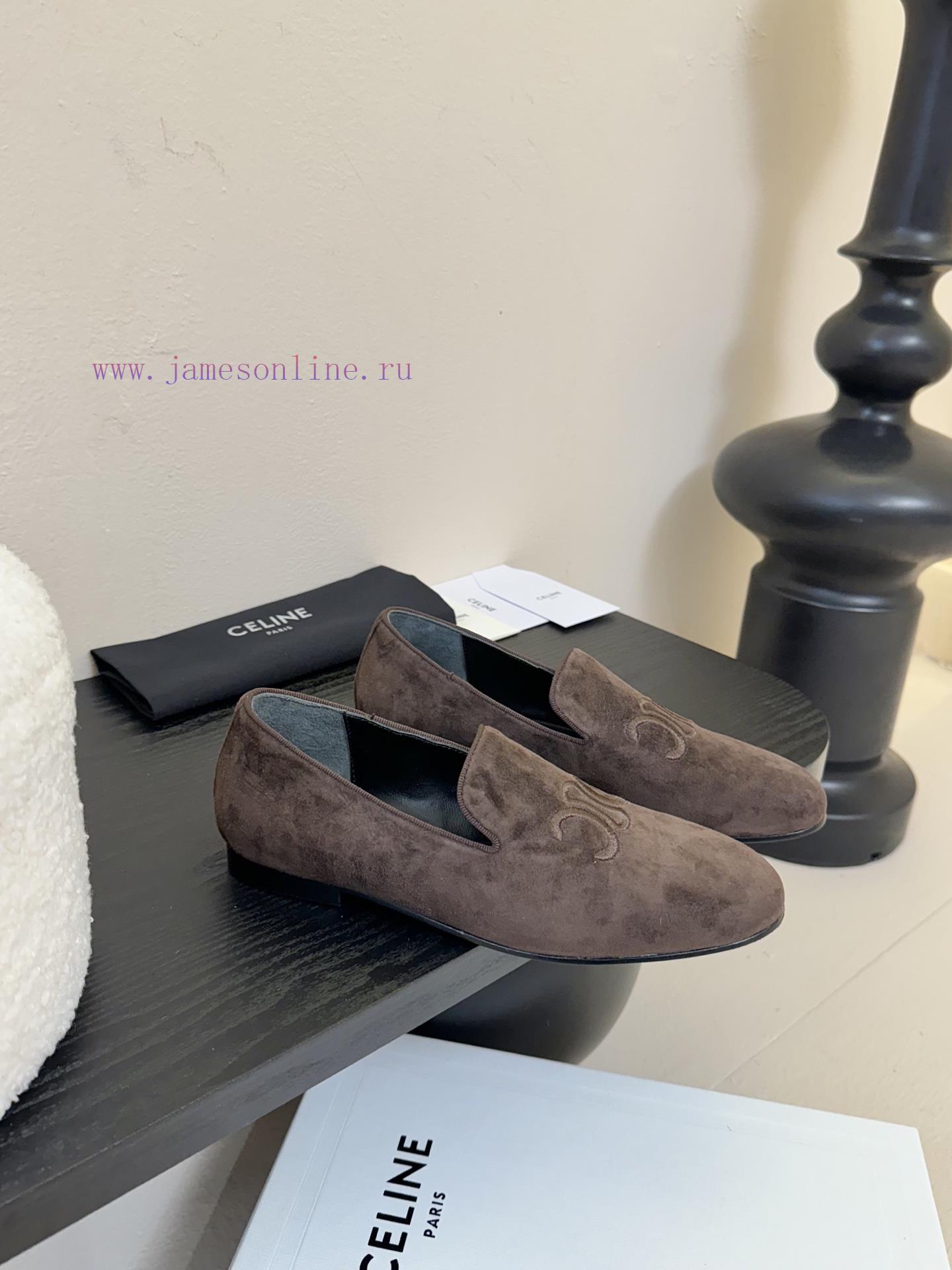 μποτακια νουμερο 42 γυναικεια | Celine * Celine 2025ss New LoafersThe Internet Celebrity Instagram Grass Planting Artifact Is V ksr4ahim | γαλοτσες 42 νουμερο - Image 3