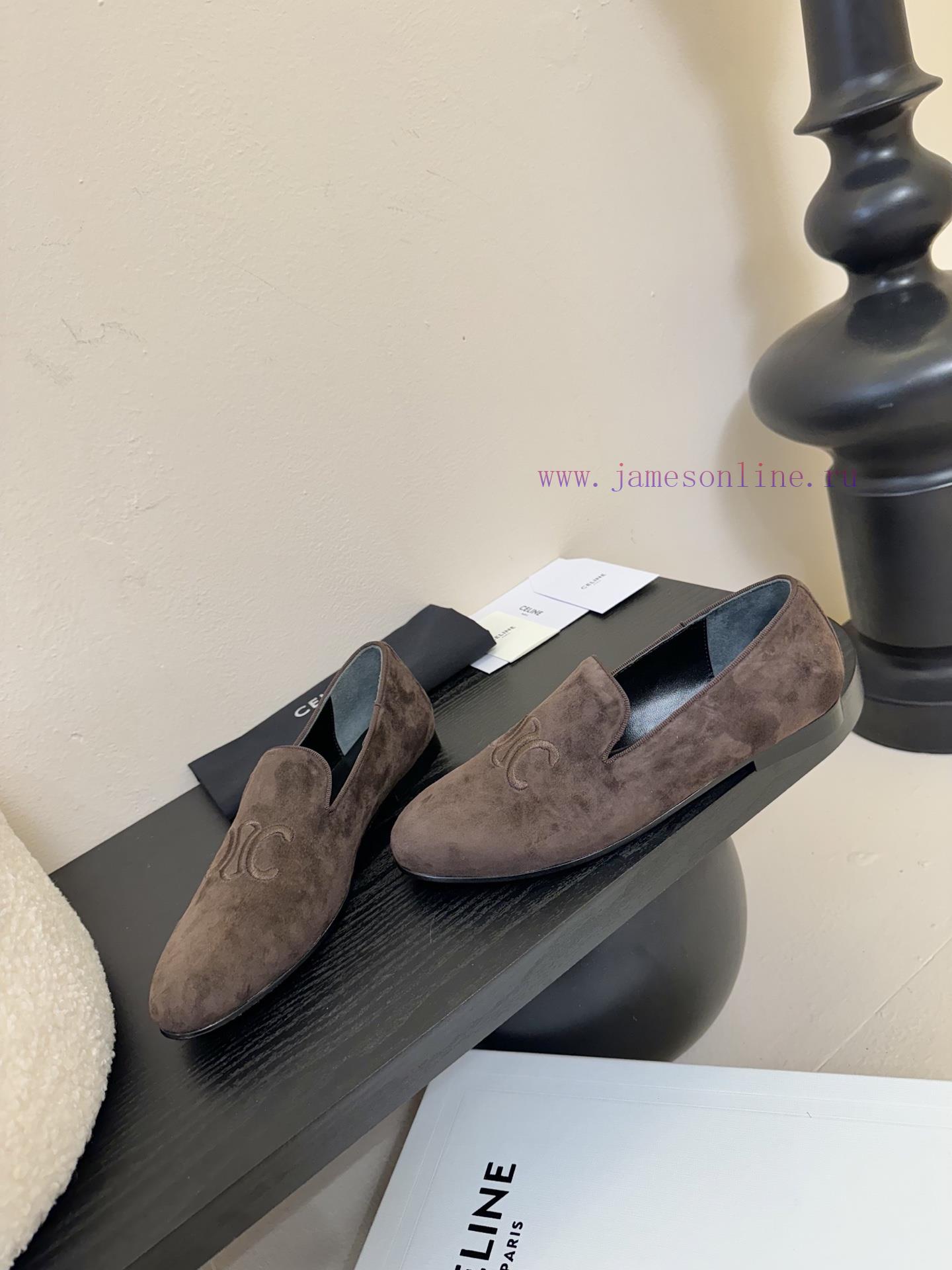 μποτακια νουμερο 42 γυναικεια | Celine * Celine 2025ss New LoafersThe Internet Celebrity Instagram Grass Planting Artifact Is V ksr4ahim | γαλοτσες 42 νουμερο - Image 4