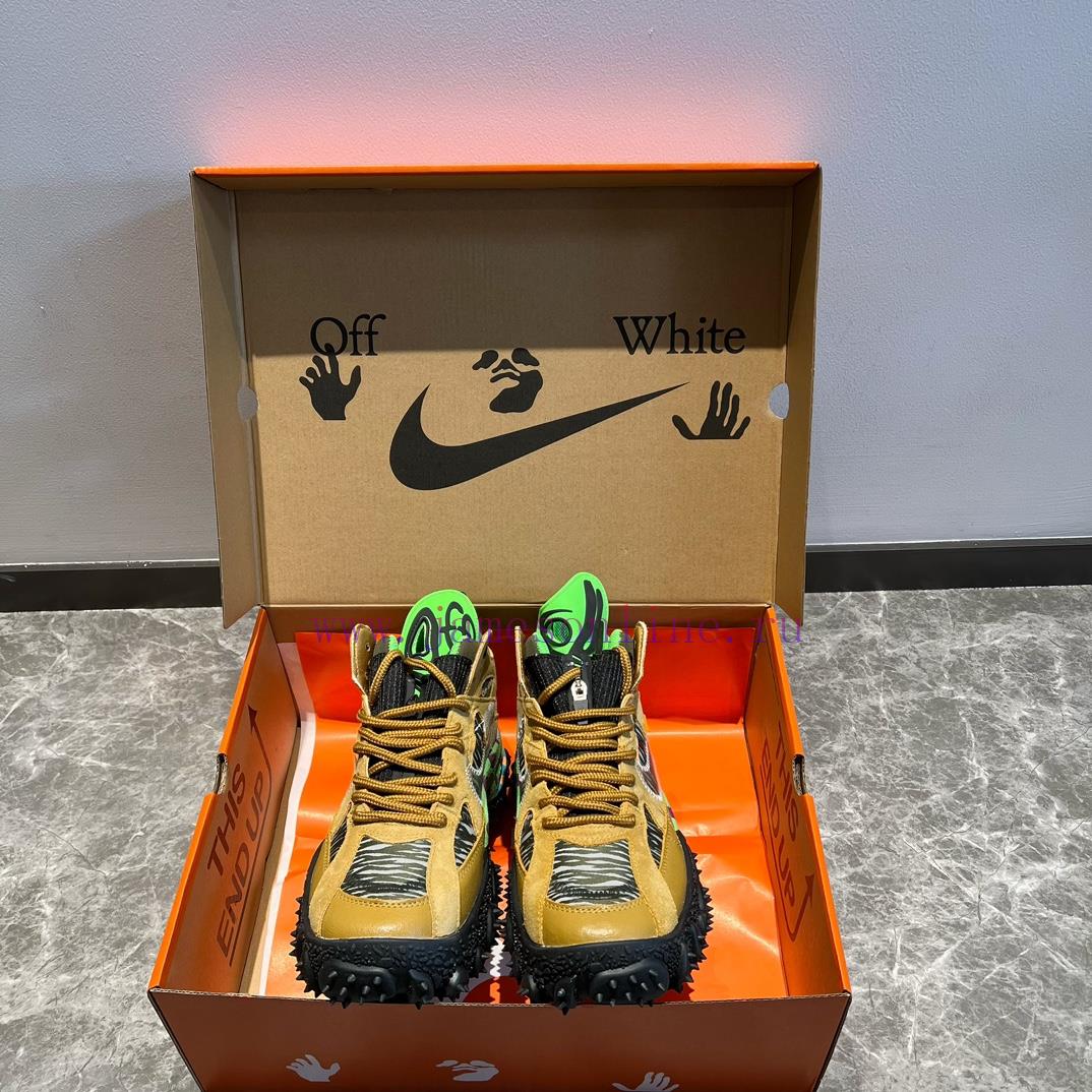 kalapod γυναικεια πεδιλα | Top Notch OFF-WHITE Nike ACG Air Terra Forma High Top Brown Green ️ The Upper Is Made Of High-q ylk9ugbo | μποτακια μπλε δερμα - Image 5