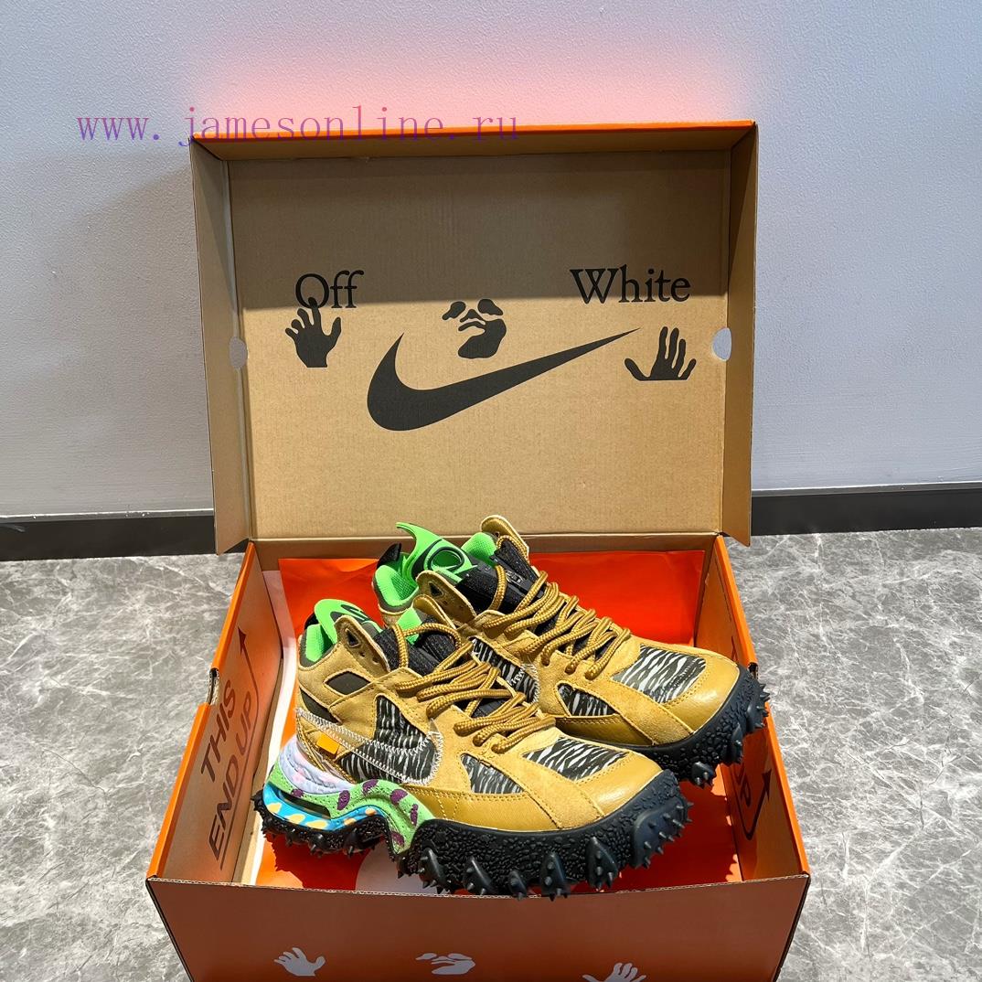 kalapod γυναικεια πεδιλα | Top Notch OFF-WHITE Nike ACG Air Terra Forma High Top Brown Green ️ The Upper Is Made Of High-q ylk9ugbo | μποτακια μπλε δερμα - Image 6