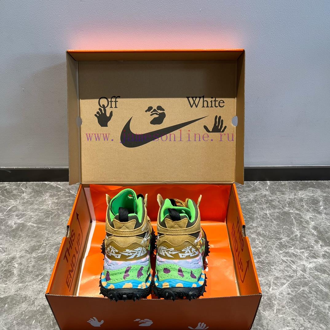 kalapod γυναικεια πεδιλα | Top Notch OFF-WHITE Nike ACG Air Terra Forma High Top Brown Green ️ The Upper Is Made Of High-q ylk9ugbo | μποτακια μπλε δερμα - Image 9