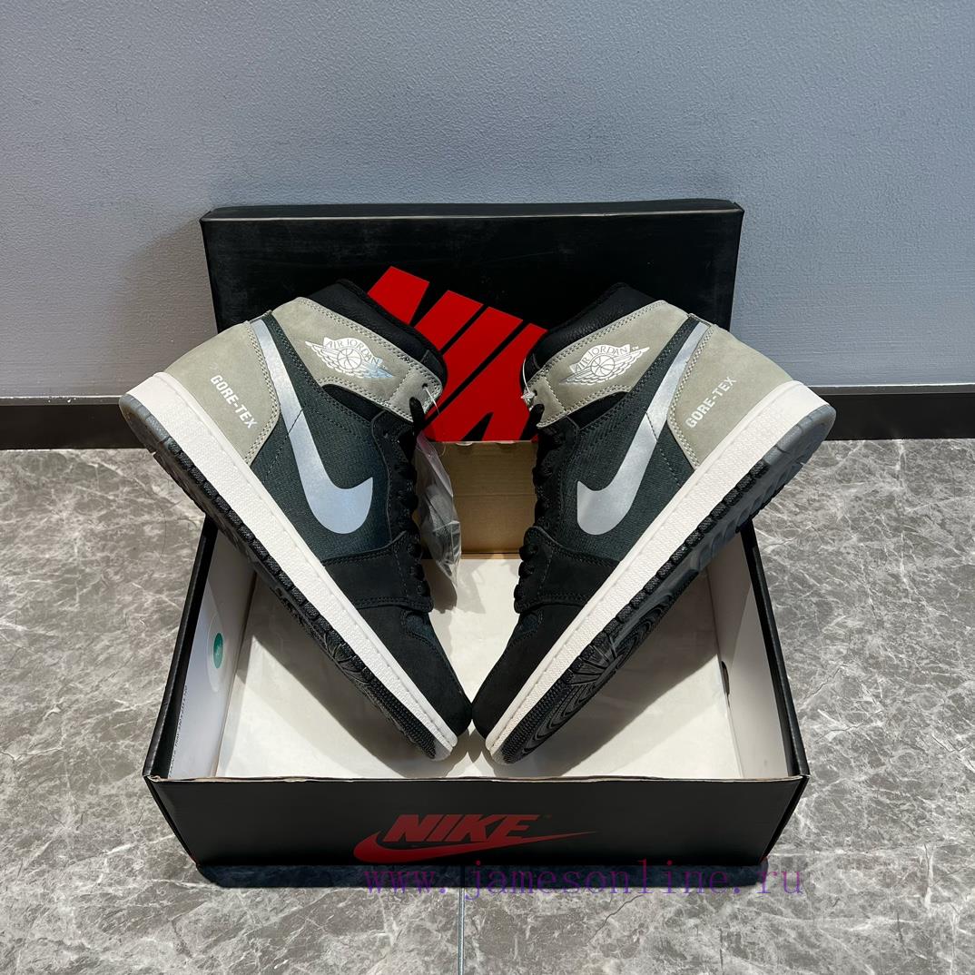 ανδρικα μποτακια δερματινα σκρουτζ | The Jordan Air Jprdan 1 Element Gore Tex "particle Grey" 3m Reflective High Top Black Gray And c5wtf94r | μποτακια τομμυ - Image 6
