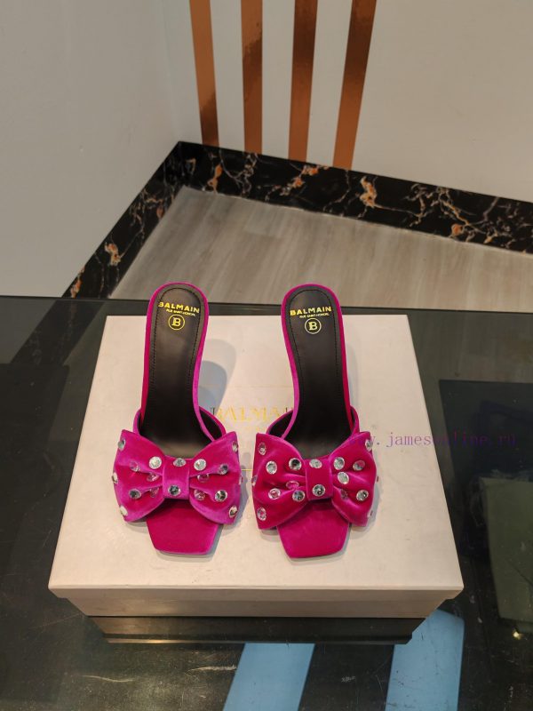 κοκκινα μποτακια ανδρικα | Out 𝘽𝙖𝙡 * 𝙖𝙞𝙣 Balman 2024 Spring/Summer Fashion Show Original Korean Velvet Diamond High Heel S vzgafrcb | μιζθνο παπουτσια