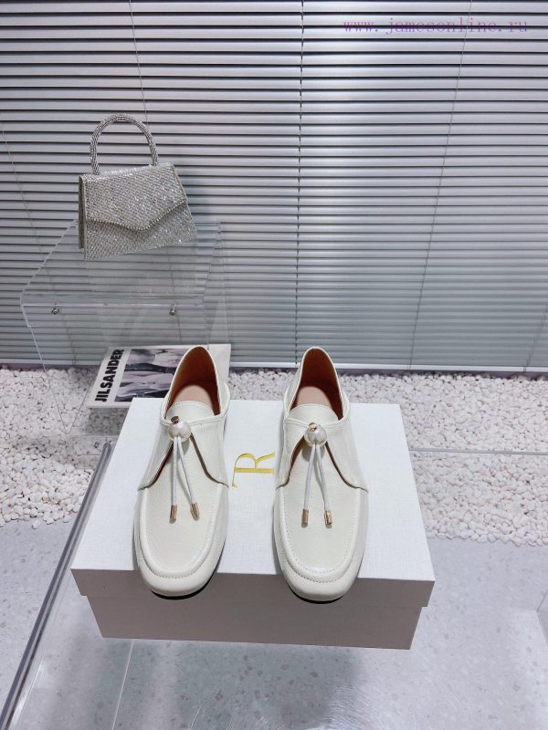 παντοφλες dim | Top Of The Line The Row New Simple And Fashionable Pearl Lace Up Wrinkled Patent Leather Single i50ita4b | μαμουθ ορειβατικα μποτακια