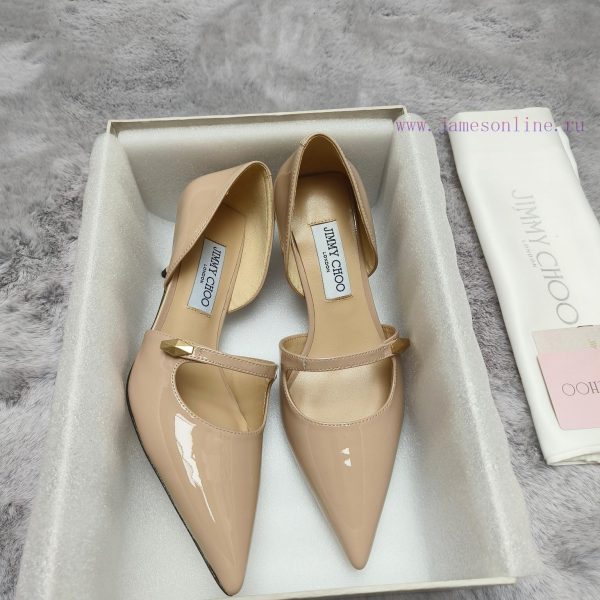 παπουτσια με ψαθα | JIMMY CHOO Versatile Charm High Heels Made Of Brushed Leather Material To Achieve The Classic O 310vlbcg | μανγκο ψιλοτακουνο μποτακι